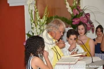 La Breña procesiona a sus patronos con la polémica de la gala Drag Queen aún latente (Foto Francisco Javier Santana)